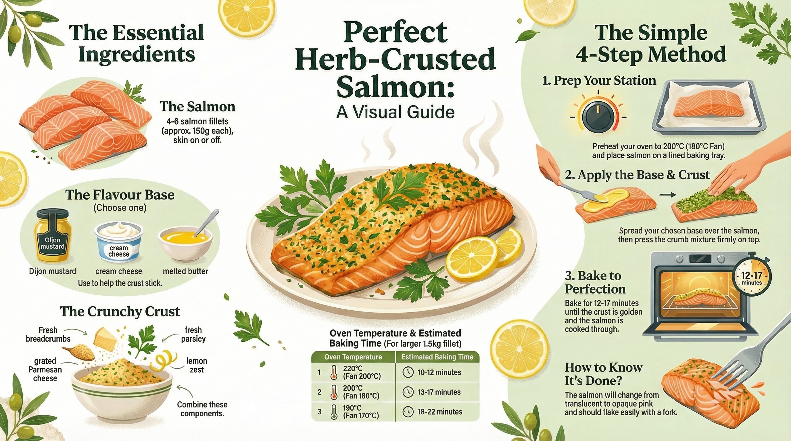 Perfect Herb Crusted Baked Salmon - Quick weeknight dinner guide
